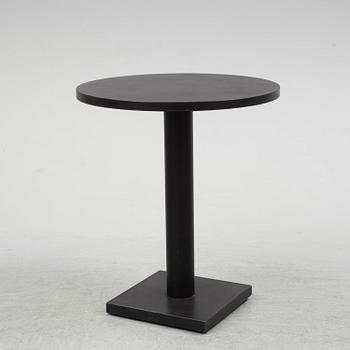 BORIS BERLIN/POUL CHRISTIANSEN, a 'Non' table with two chairs by Komplot design for Källmo.