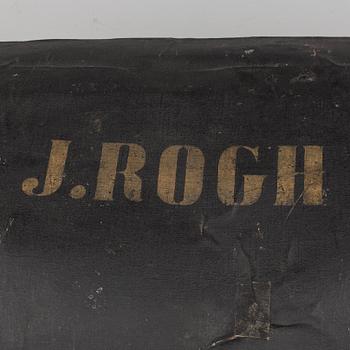 A late 19th century trunk.