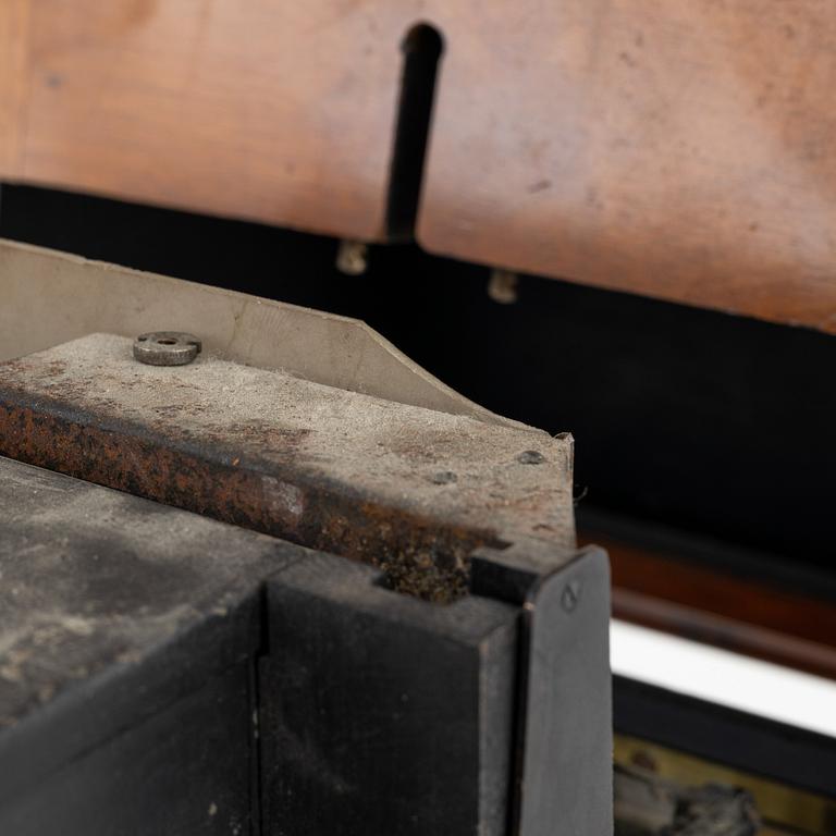 Stereoskåp, omkring 1900.