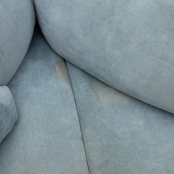 Hans Hopfer, a "Croissant" modular sofa model WK 510, Neue Wiener Werkstätte, 1980s.