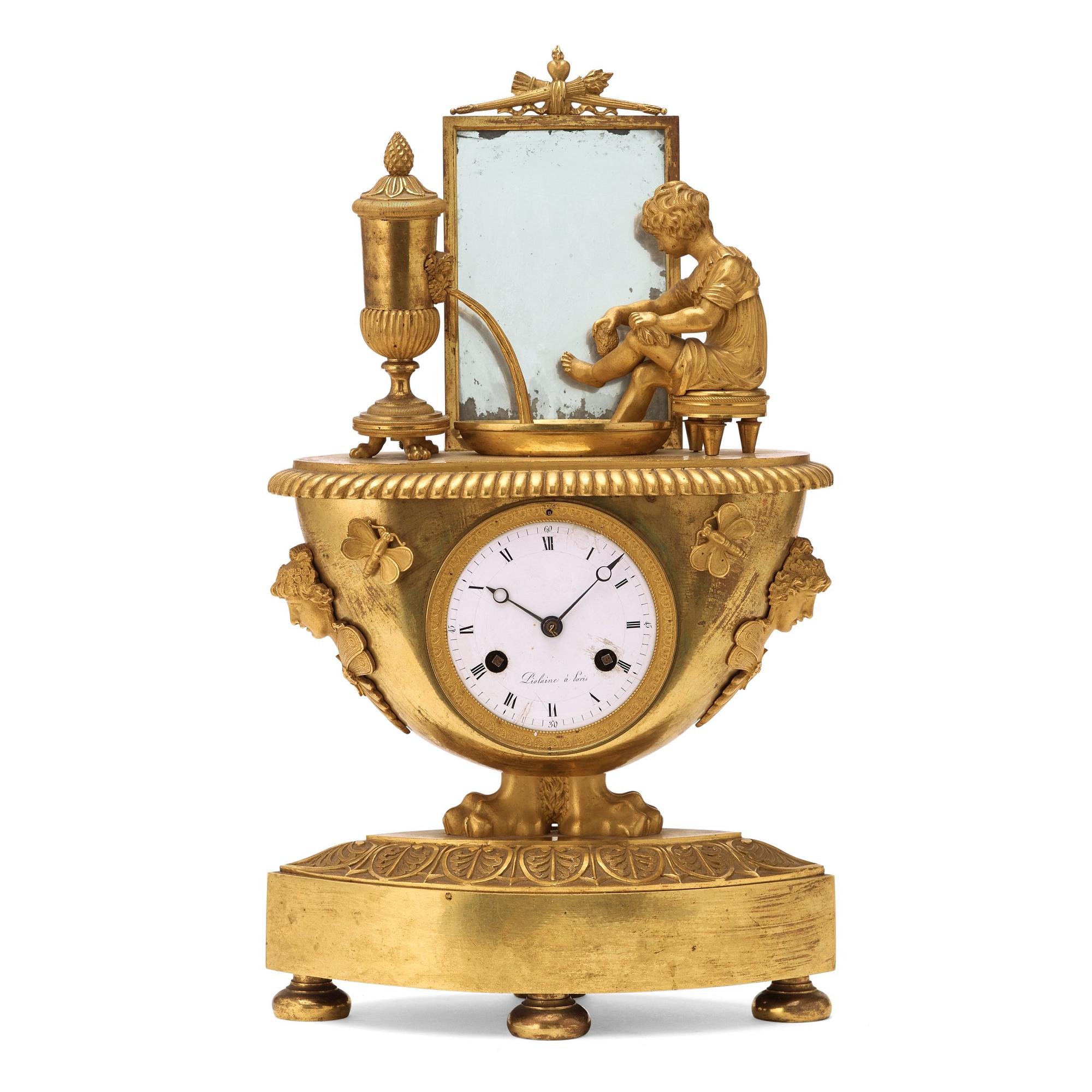 BORDSPENDYL. Frankrike, 1800-talets början. Empire.