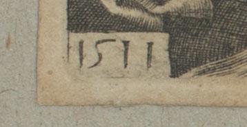 ALBRECHT DÜRER, copperplate later edition.