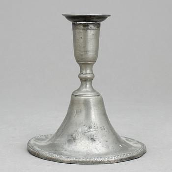LJUSSTAKE, tenn, Carl Gustaf Malmborg, Stockholm, 1786.