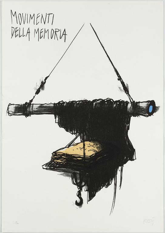 Fabrizio Plessi, "Movimenti della Momoria".