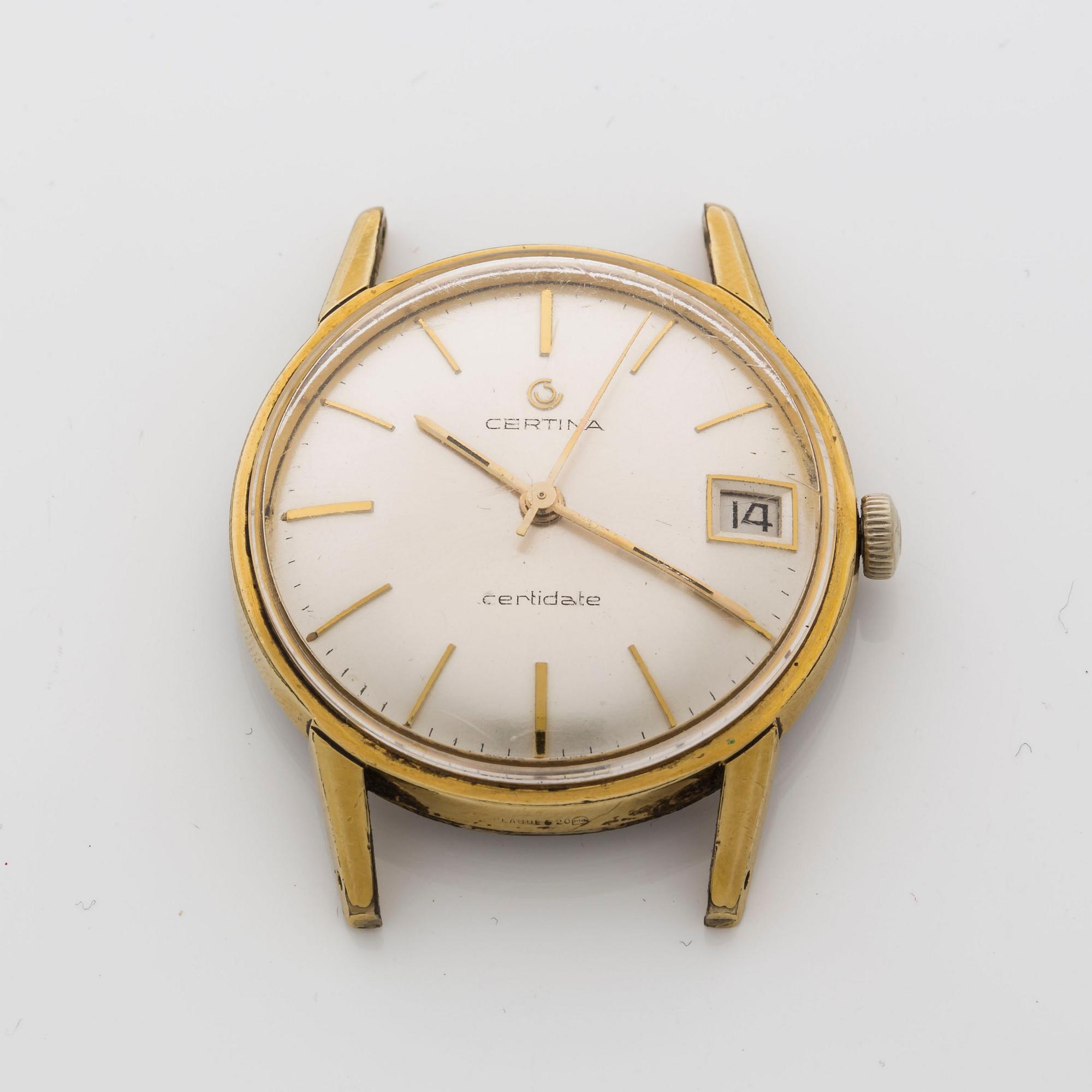 CERTINA, "Certidate" wristwatch, 33 mm.