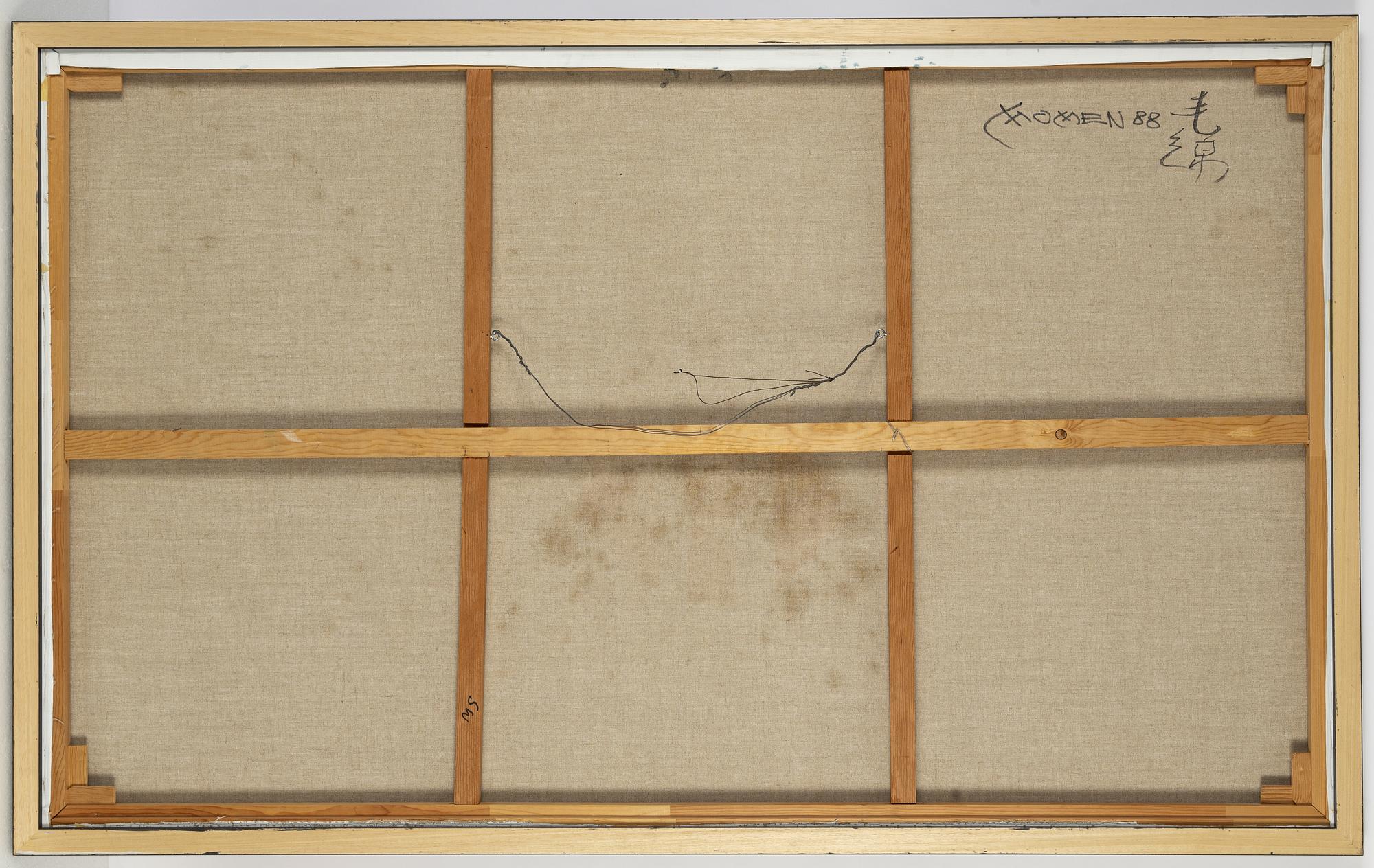 Karl Momen, olja på duk, signerad och daterad a tergo.