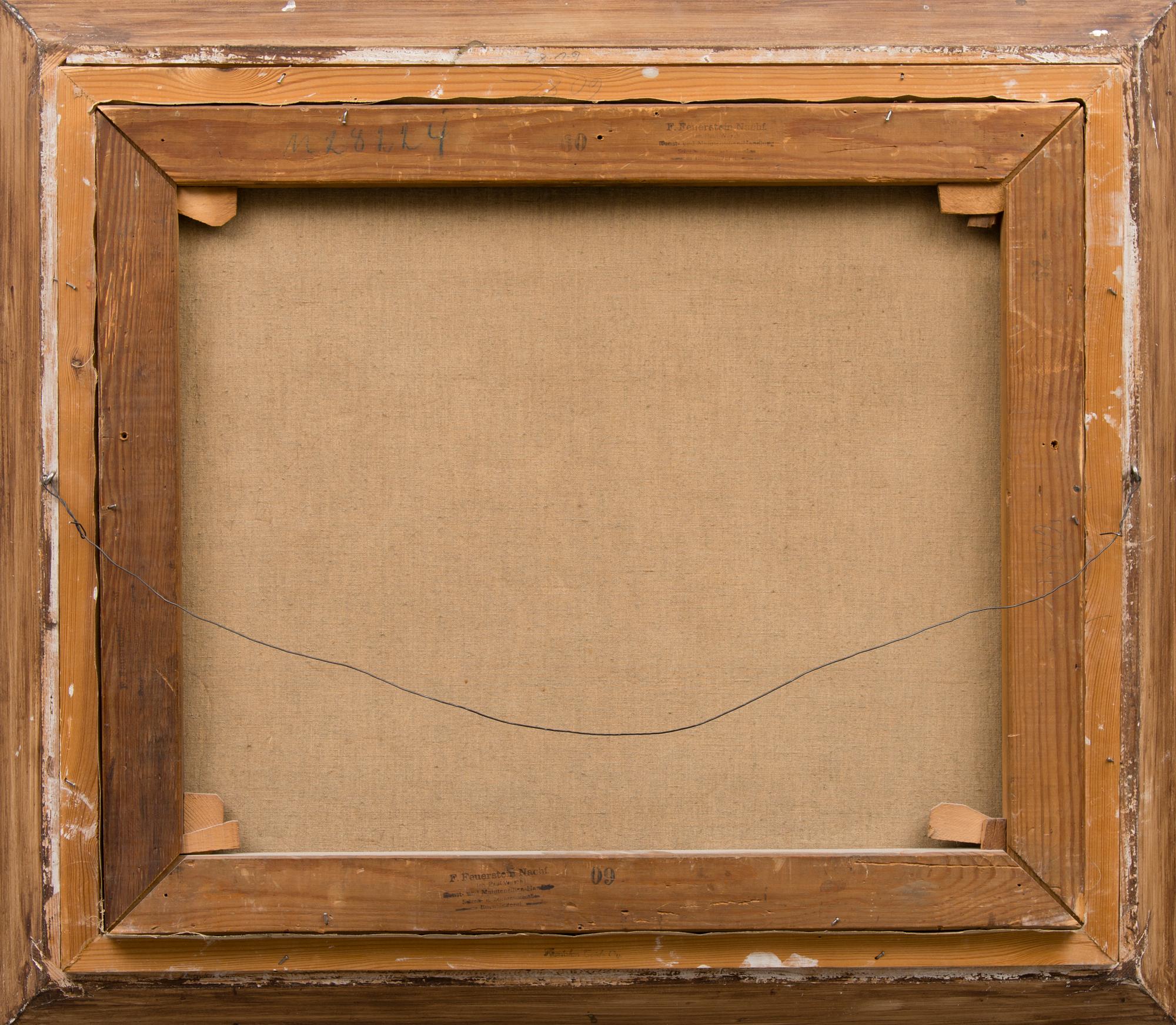 oil on canvas, signed and dated J. Sterbik 1941.