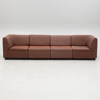 Modulsoffa, 8 delar, JOC Vetlanda, 1970-tal.