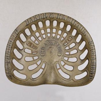 BARSTOLAR, 4 st, gjutjärn, 1900-talets andra hälft.