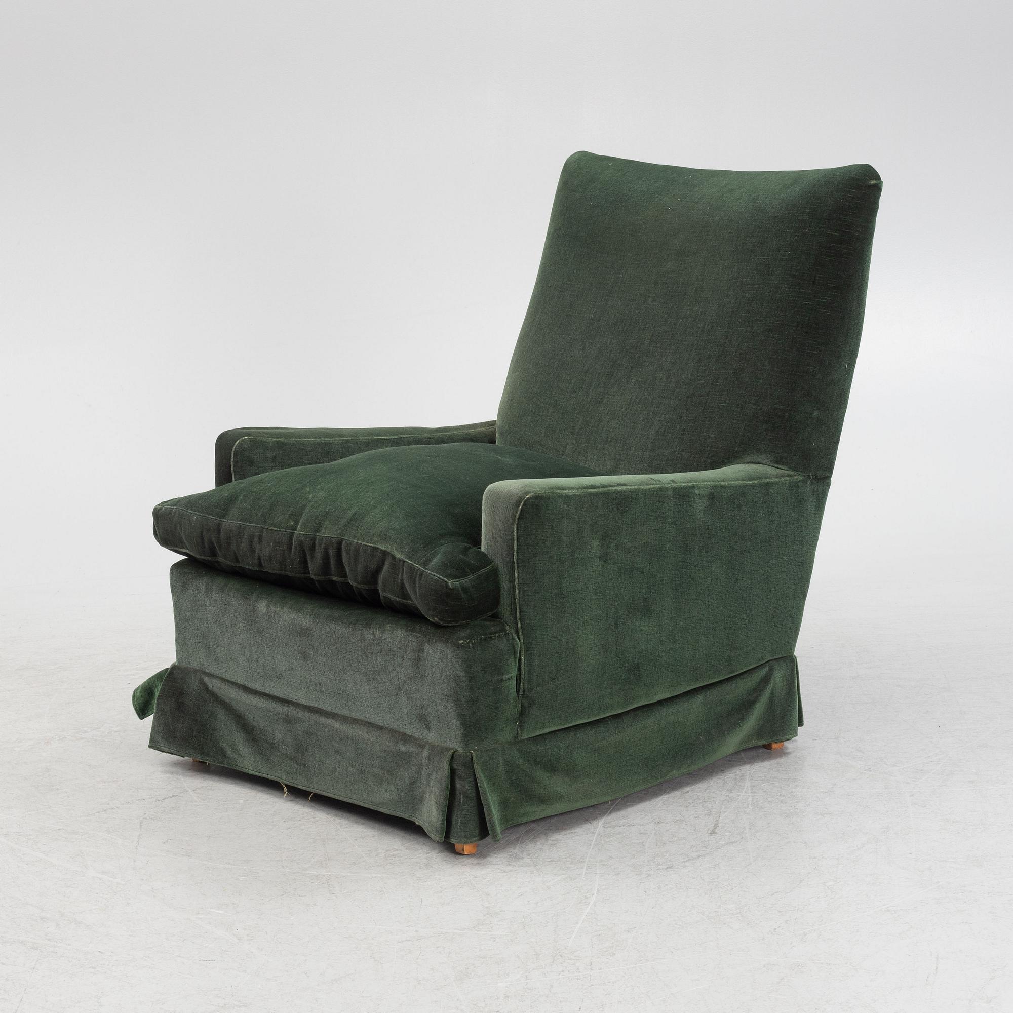 Armchair, Swedish Modern, 1940s.