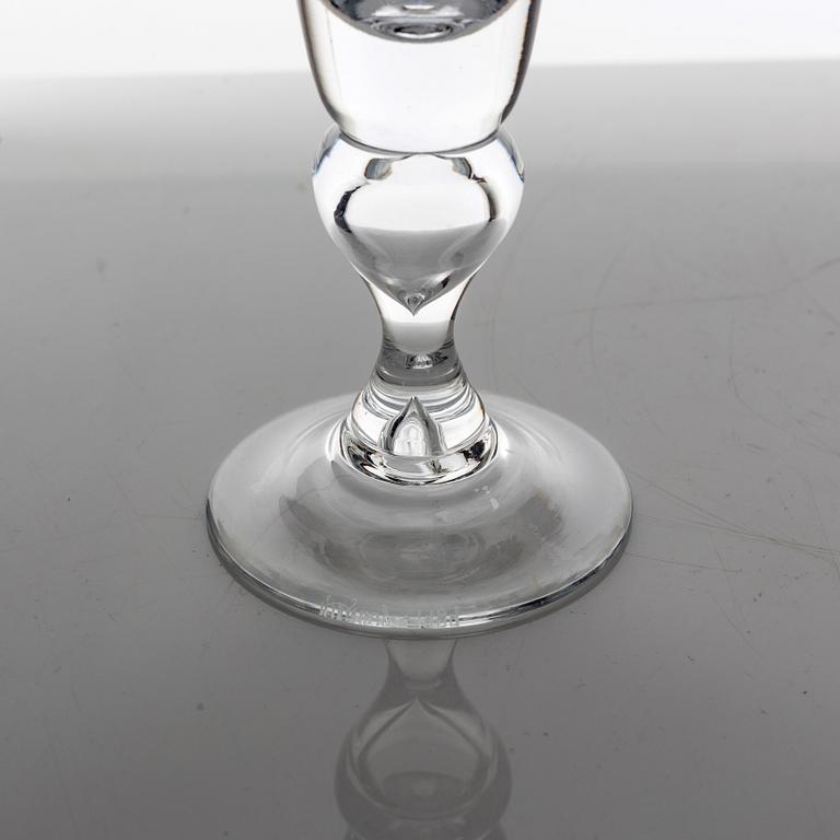 Glasservis, 48 delar, "Antik", Reijmyre glasbruk.