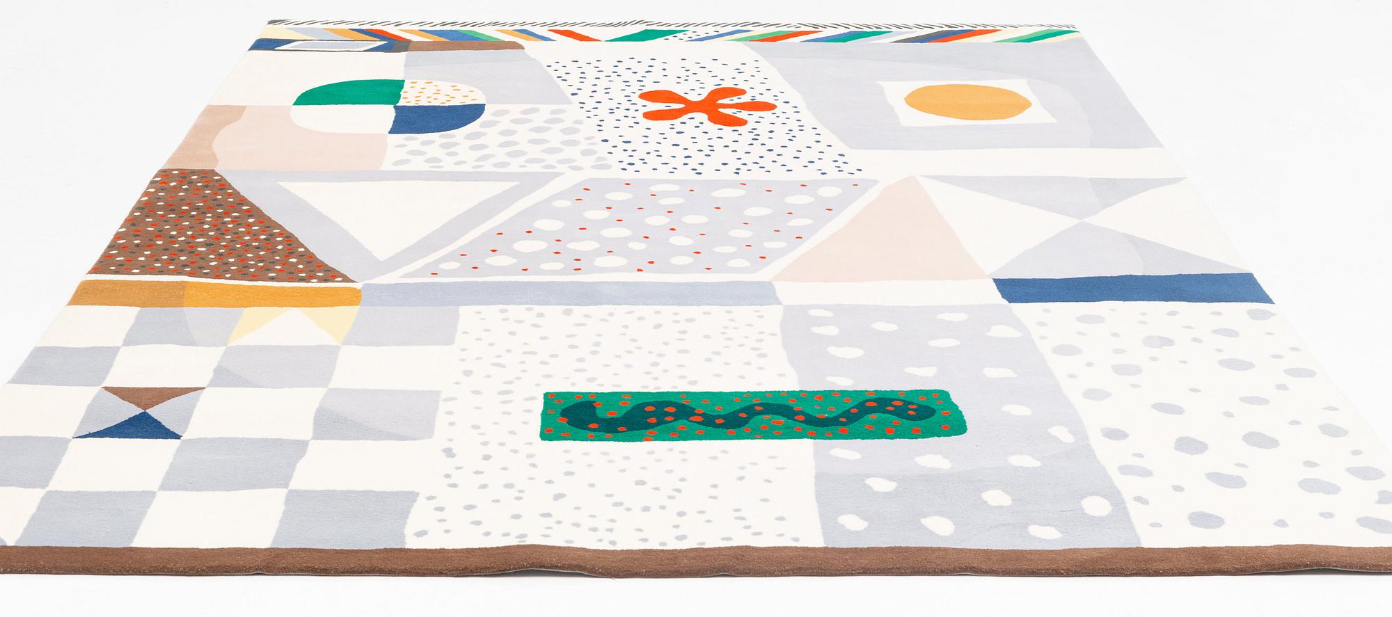 Josef Frank, matta, "Matta nr 1", handtuftad, ca 344 x 252 cm.
