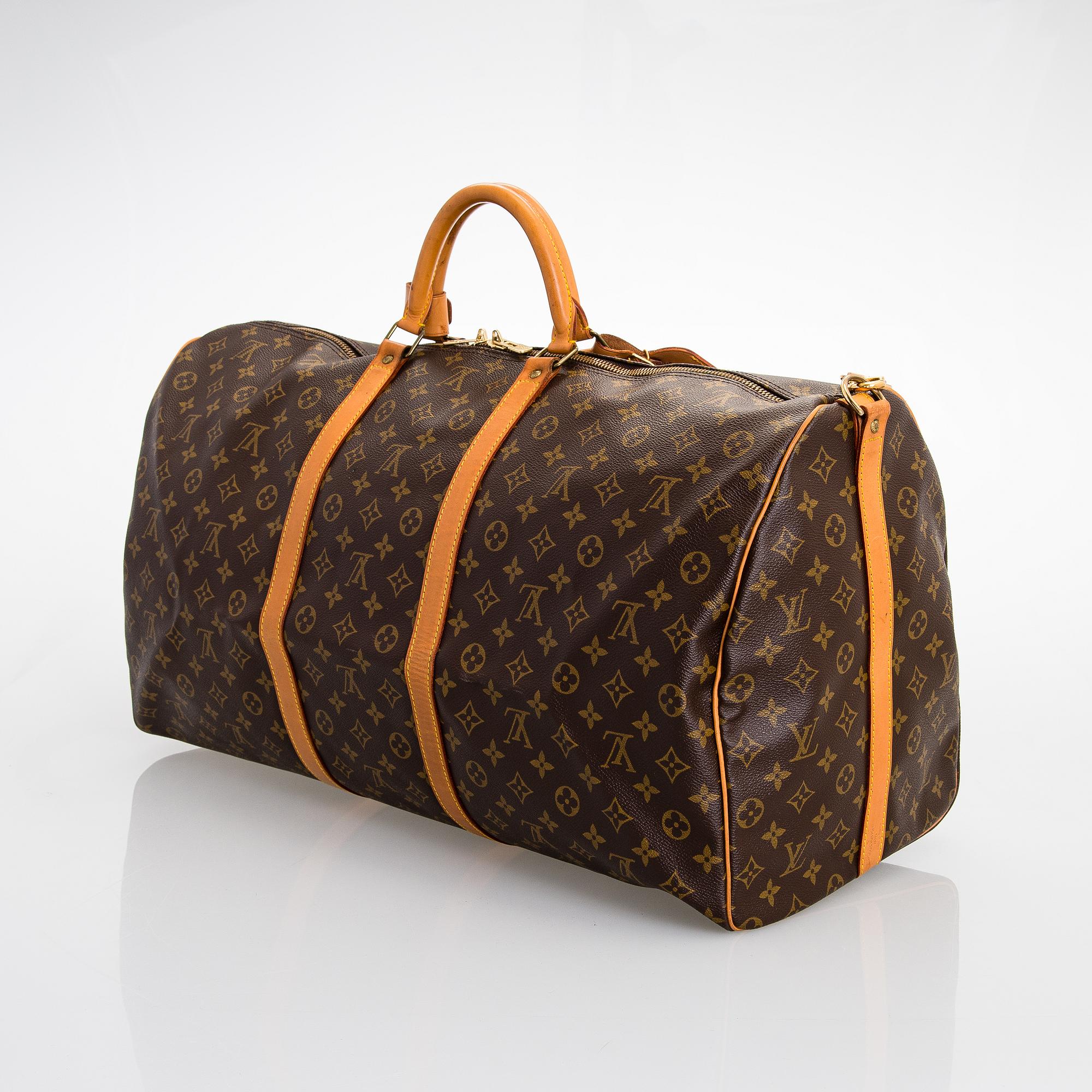 Louis Vuitton, a monogram 'Keepall 60 Bandoulière' Weekendbag.