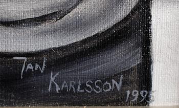 JAN KARLSSON, olja på duk, signerad och daterad 1995.