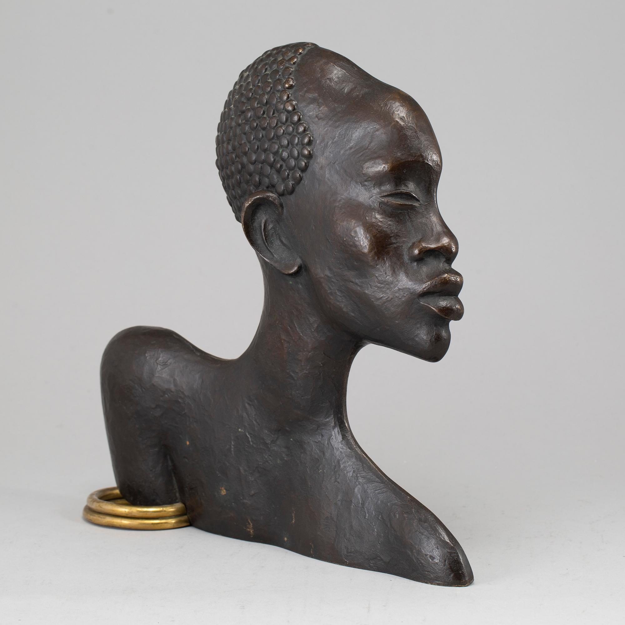 HAGENAUER, skulptur, brons, Wien, ca 1930.