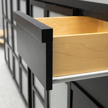 Titti Fabiani, bookcase, 5 sections, "Book", Ideal Form Team.