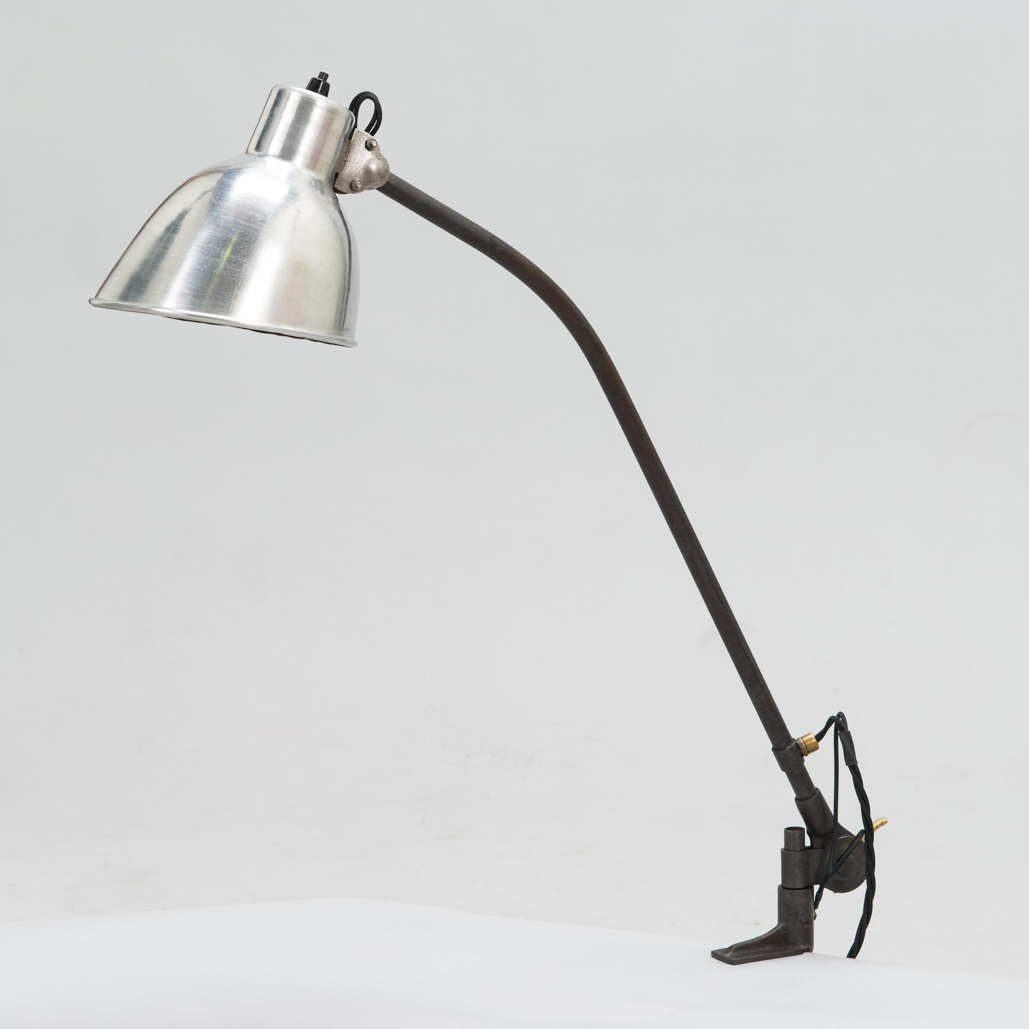 Industrilampa / Bordslampa, modell 81402, Idman 1930-tal.