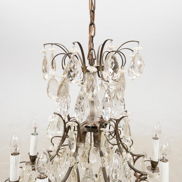 Chandelier Baroque style first half of the 20th century.