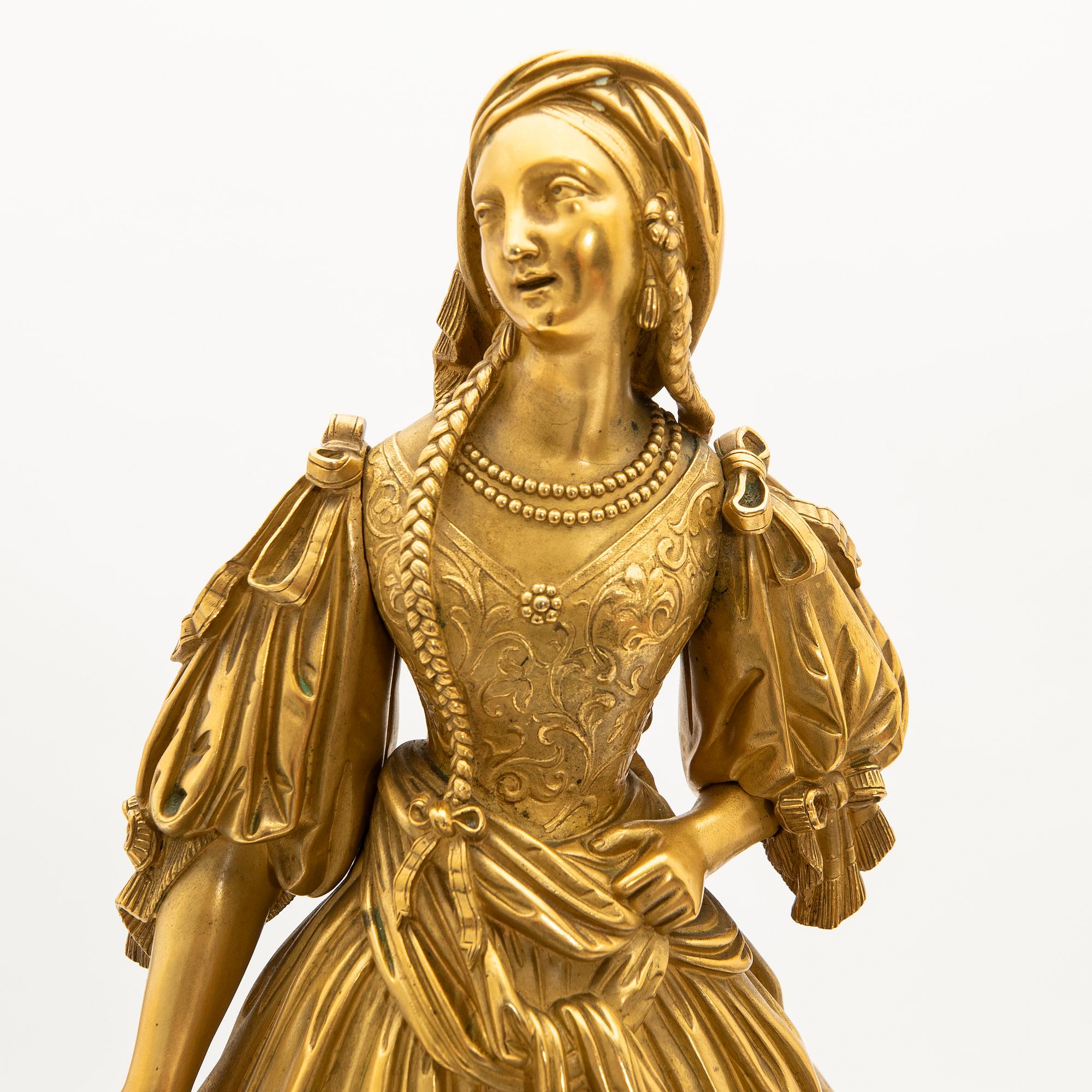 Table pendulum clock, Louis Philippe, France.