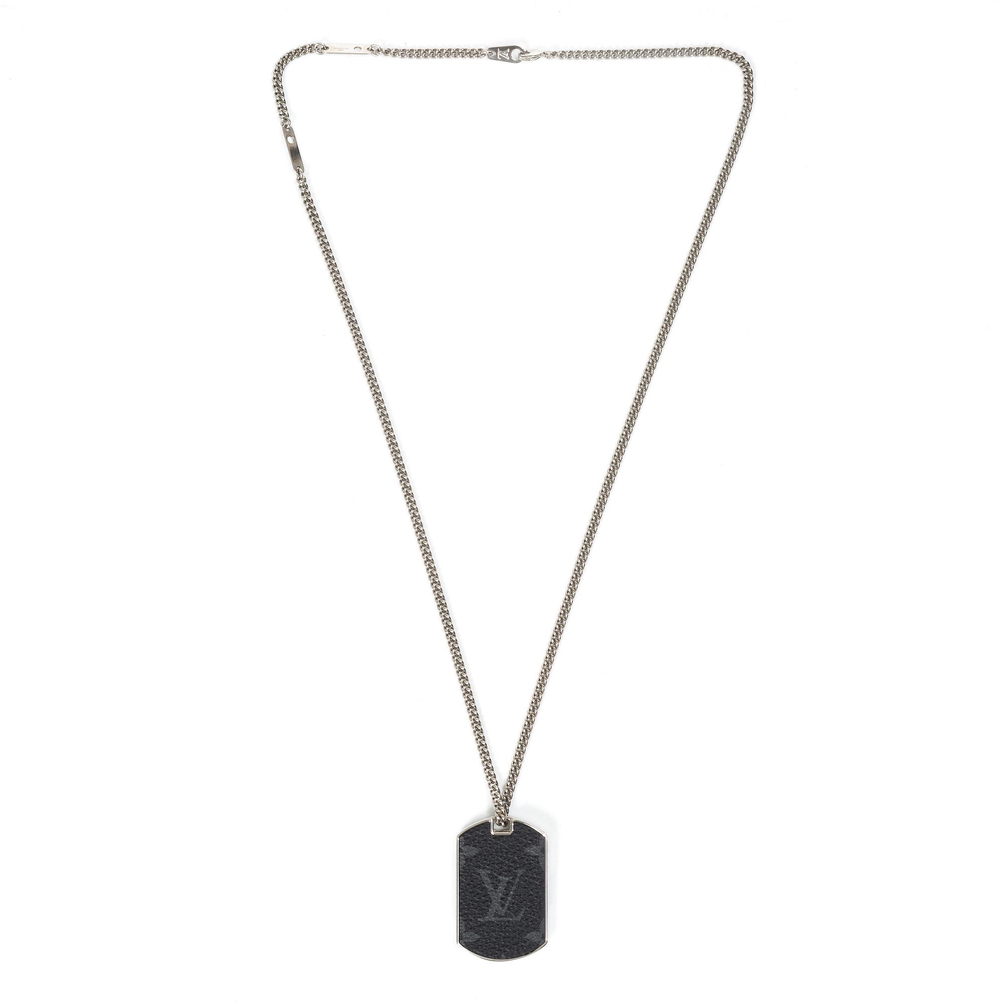 Louis Vuitton, Necklace with pendant, “Eclipse Pendant Necklace”.