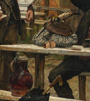 Carl Gustaf Hellqvist, "Bismarck oder Moltke”.