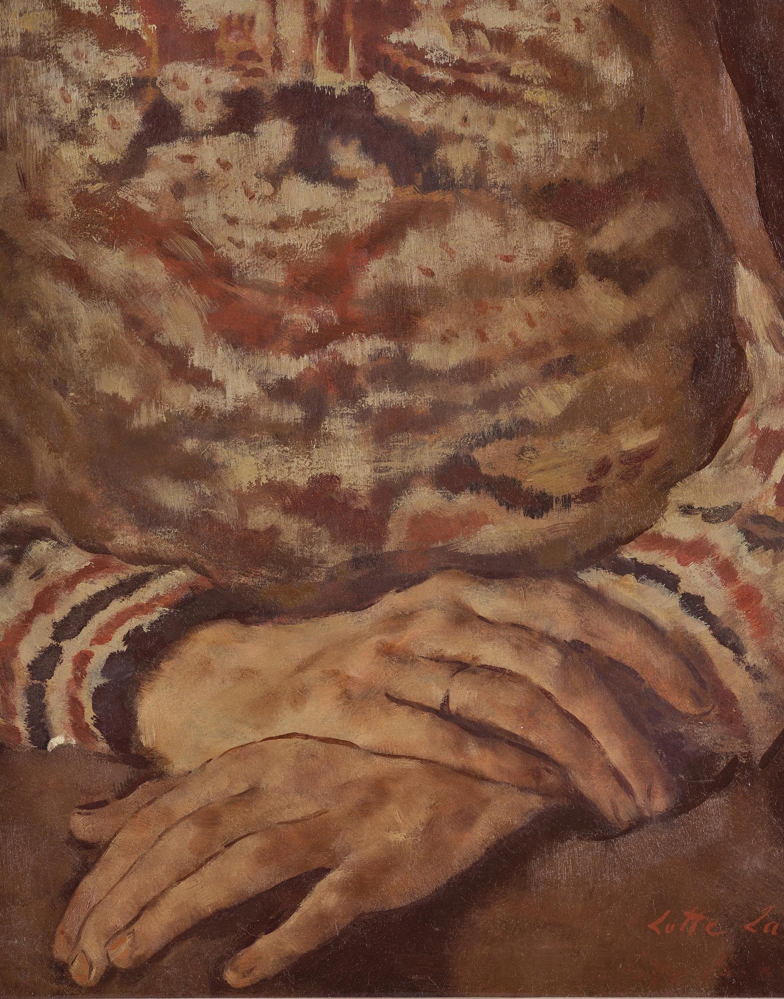 Lotte Laserstein, Porträtt av Bo-Göran Sleman.