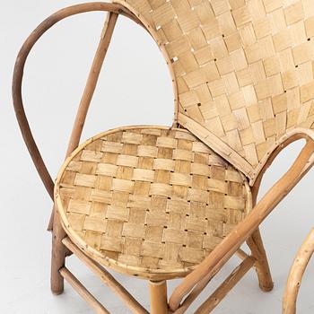 Armchairs, 6 pieces, “LC-Stolen”, Möbelfirma Gösta Westerberg, circa mid-20th century.
