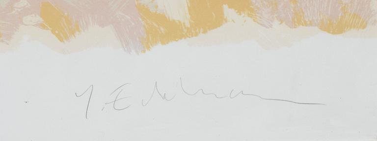 Yrjö Edelmann, "Floating paper objects".