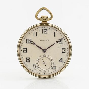 Longines, dress pocket watch, 42 mm.