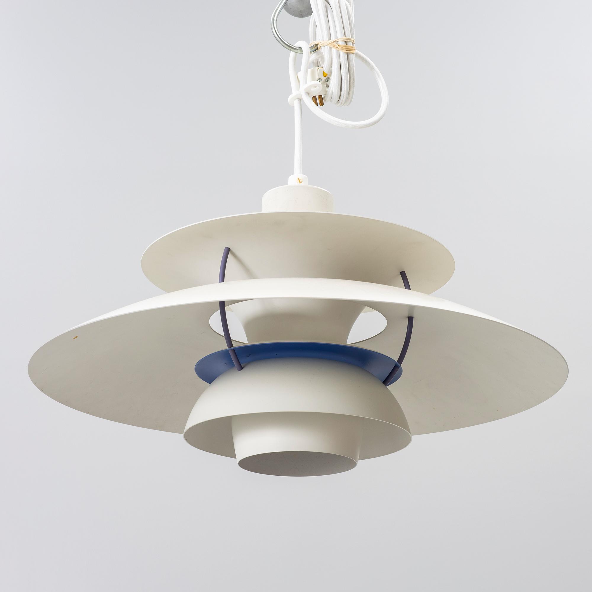 Poul Henningsen, a 'PH-5' ceiling lamp, Louis Poulsen, Denmark.
