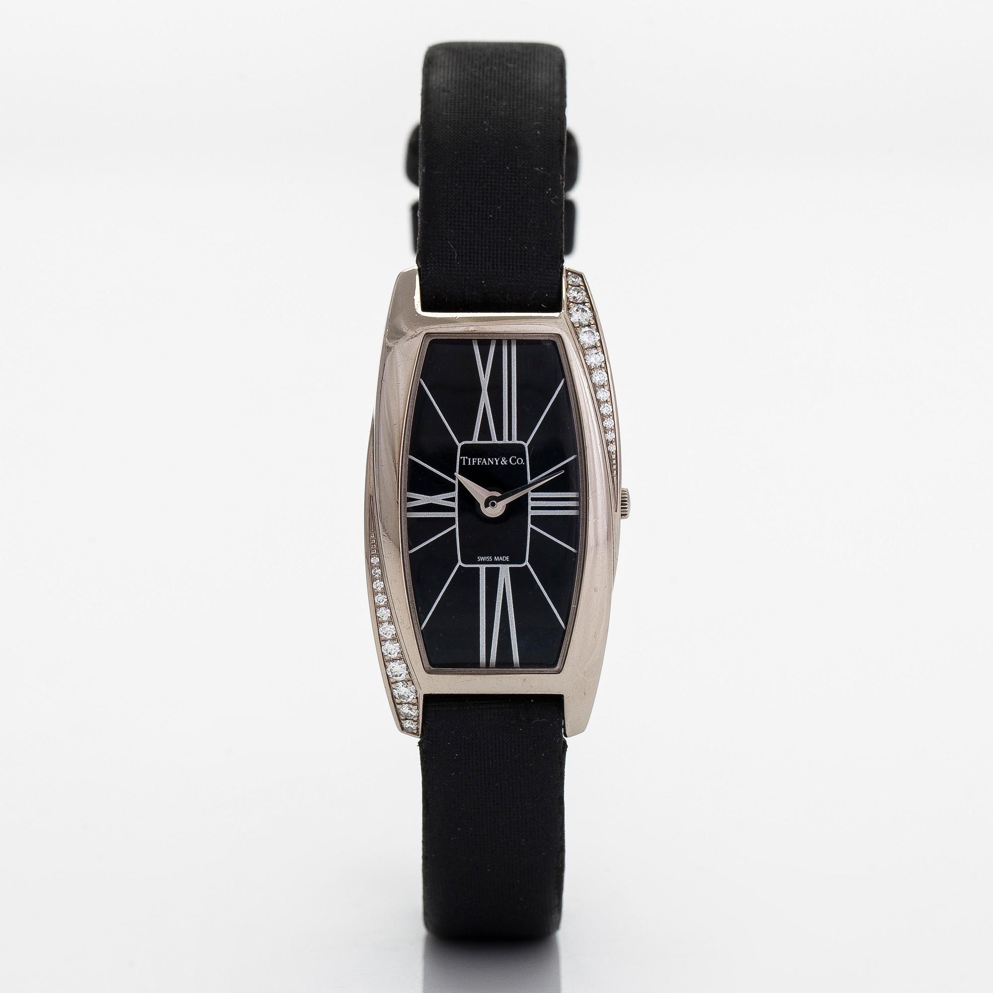 Tiffany & Co, Gemea, rannekello, 18 x 27 (33) mm.