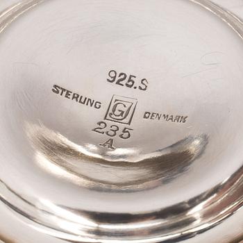 SALTKAR, sterling, Georg Jensen, Köpenhamn.
