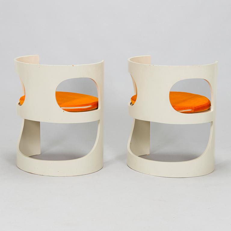 Arne Jacobsen, a set of four 'Prepop' chairs, for Asko, Finland, later half of the 20th century.