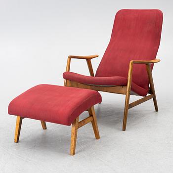 Alf Svensson, Armchair from the 'Contour series' Bra Bohag Ljungs industrier, 1960s.
