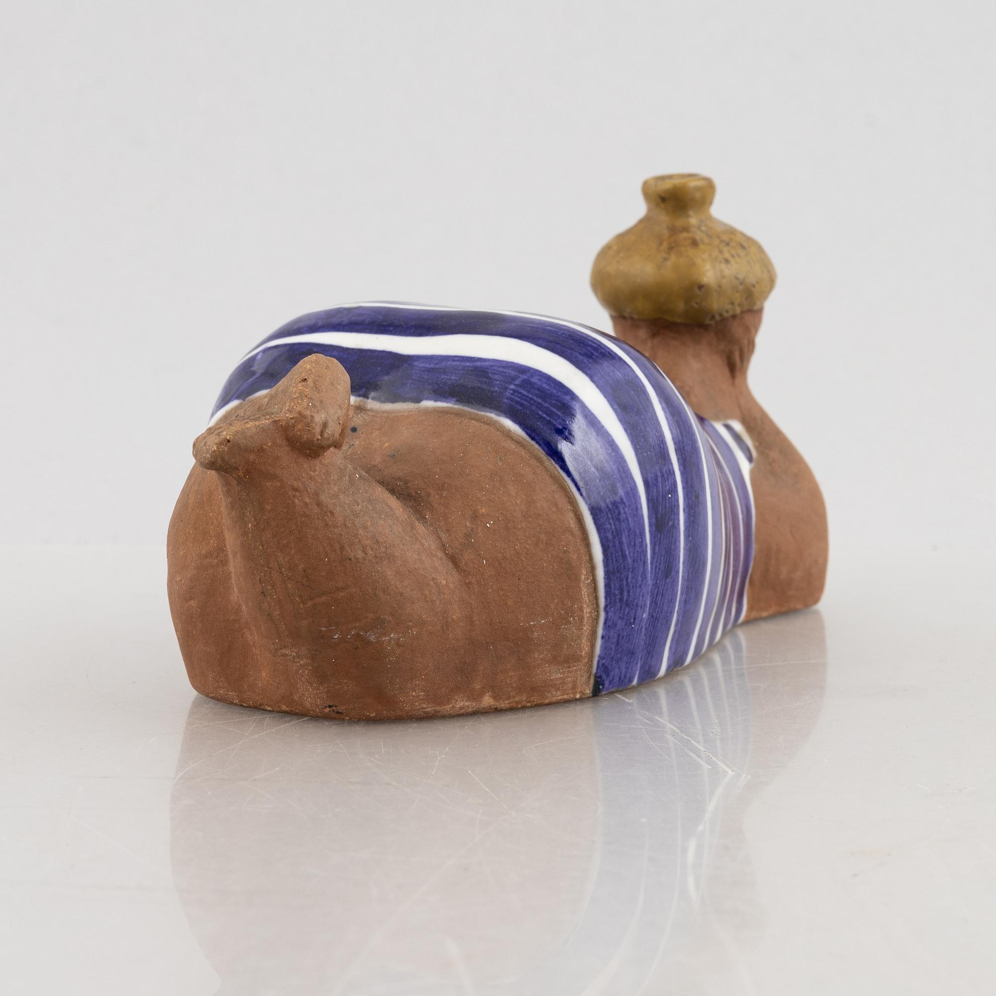 Lisa Larson, a 'Beata' stoneware figurine, from the series 'ABC