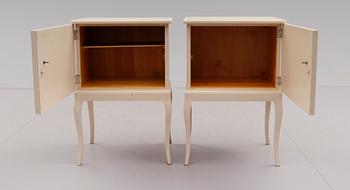 SÄNGBORD, 1 par, 1900-talets första hälft.