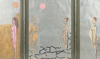 Epp Maria Kokamägi, triptyykki, "Meeting the Angel".