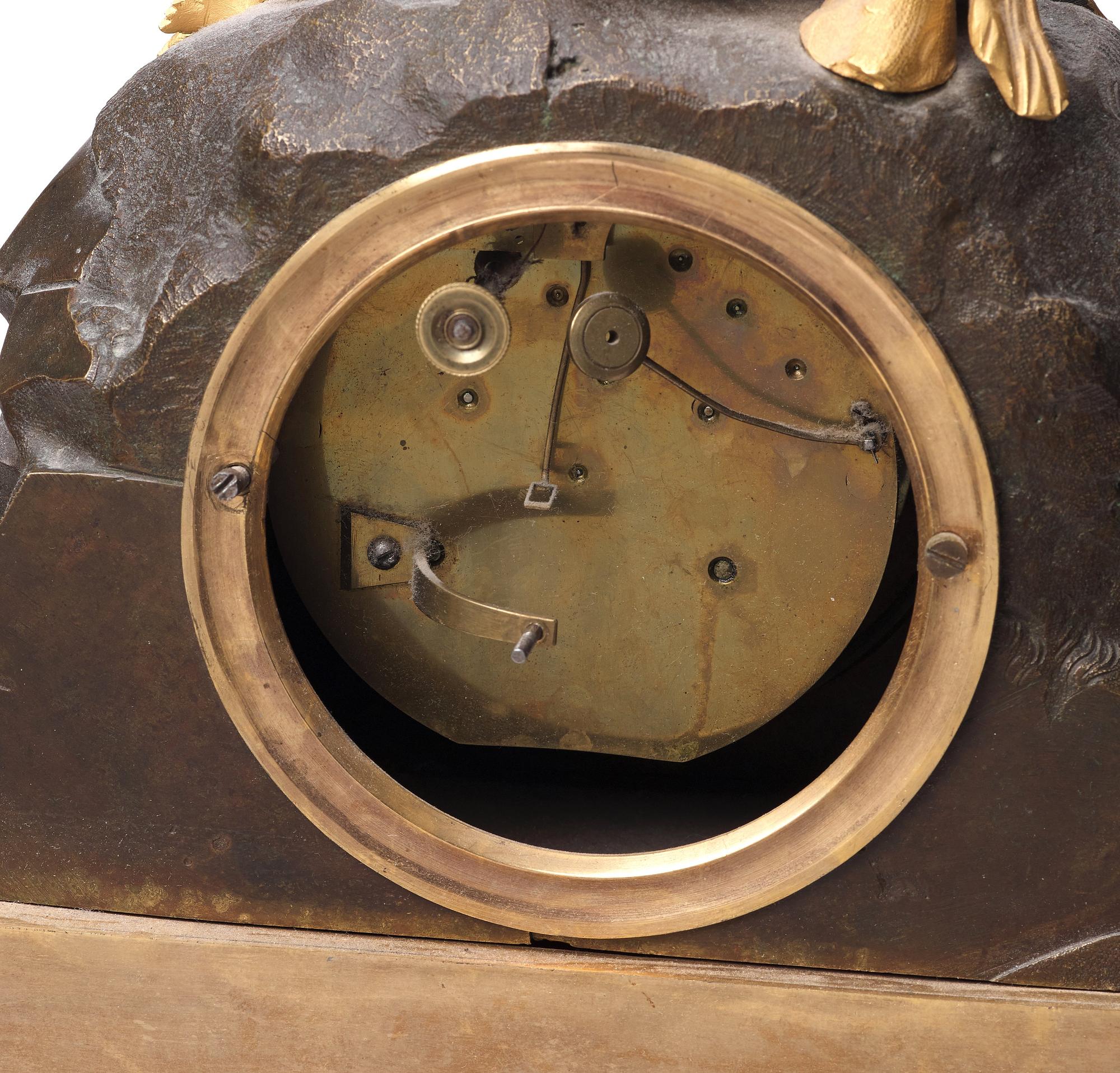 BORDSPENDYL, av Ephraim Hedström (Ephraim H mästare i Stockholm 1808-1818), Sengustaviansk.