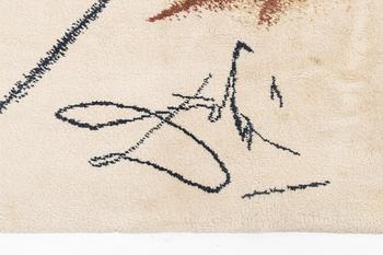 Salvador Dalí, after a carpet, tufted, Ege Axminster, Danmark, ca 334 x 240 cm.