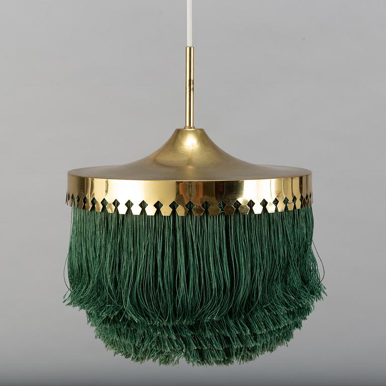 HANS-AGNE JAKOBSSON, a brass ceiling light from Markaryd.