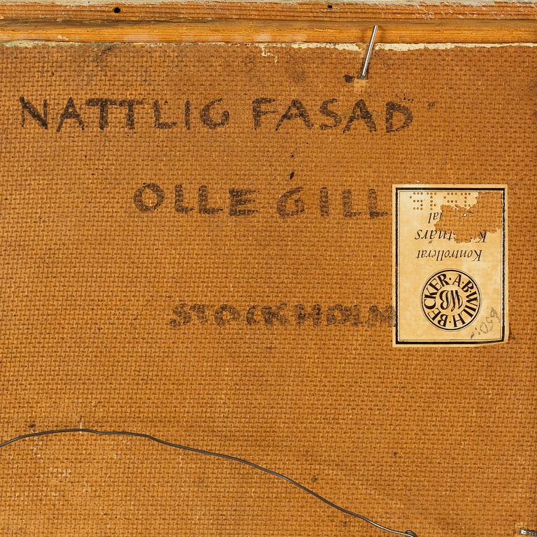 Olle Gill, oil on panel, signed and dated -52.