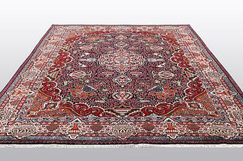 A carpet, Kashmar, ca 388 x 297 cm.