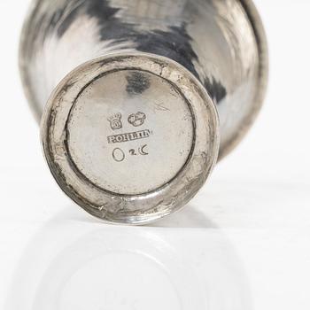 A Swedish silver beaker, mark of Peter Ohlijn, Karlskrona 1796.