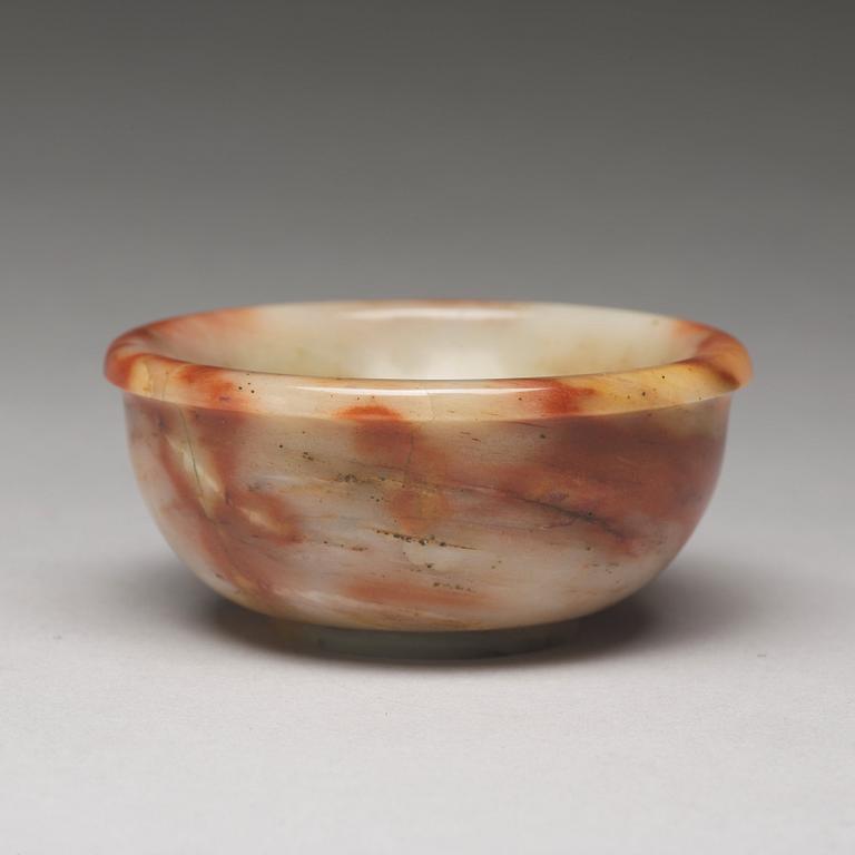 A sculptured stone bowl, China, early 20th Century.