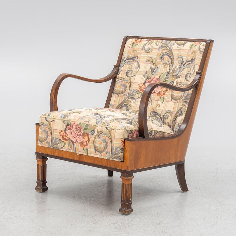 Erik Chambert, a  Swedish armchair, 1930s.