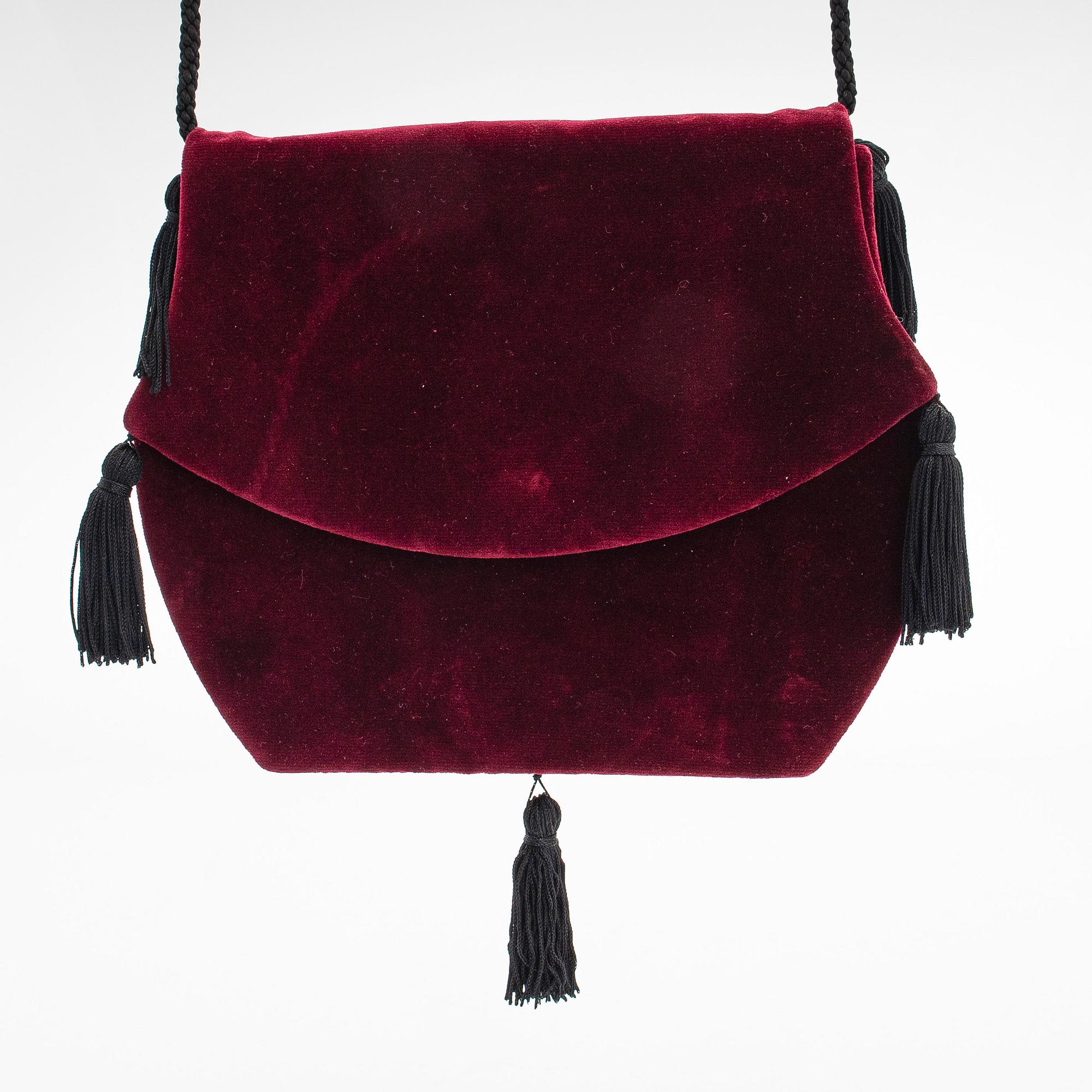 Yves Saint Laurent, an evening bag.