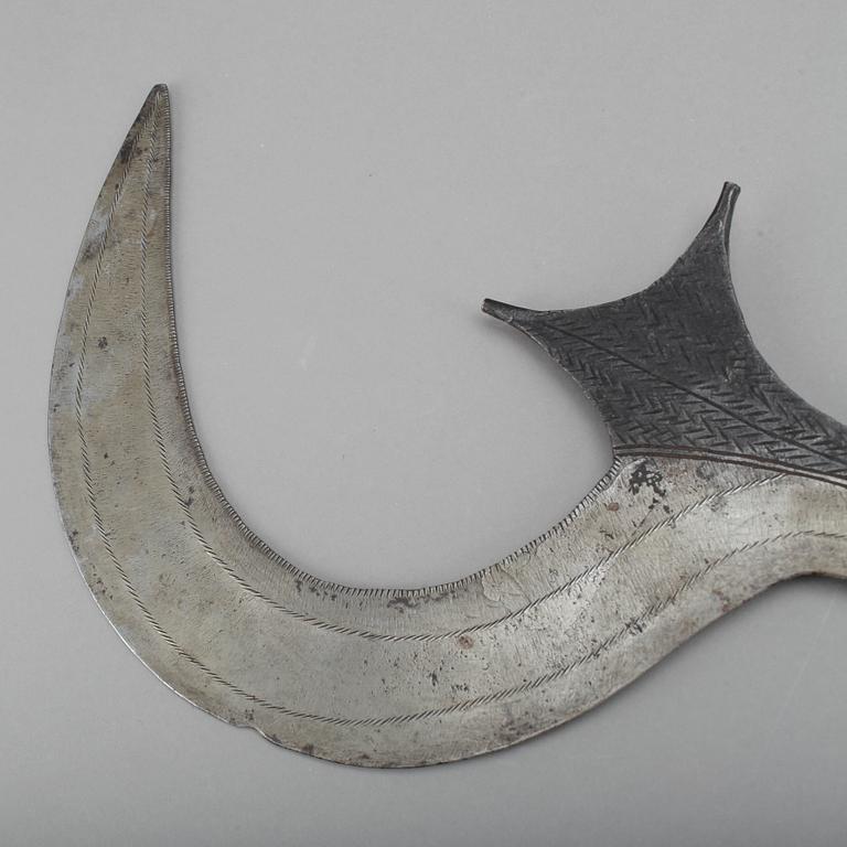 NGOMBE, bödelssvärd, Kongo, troligen 1800-tal.