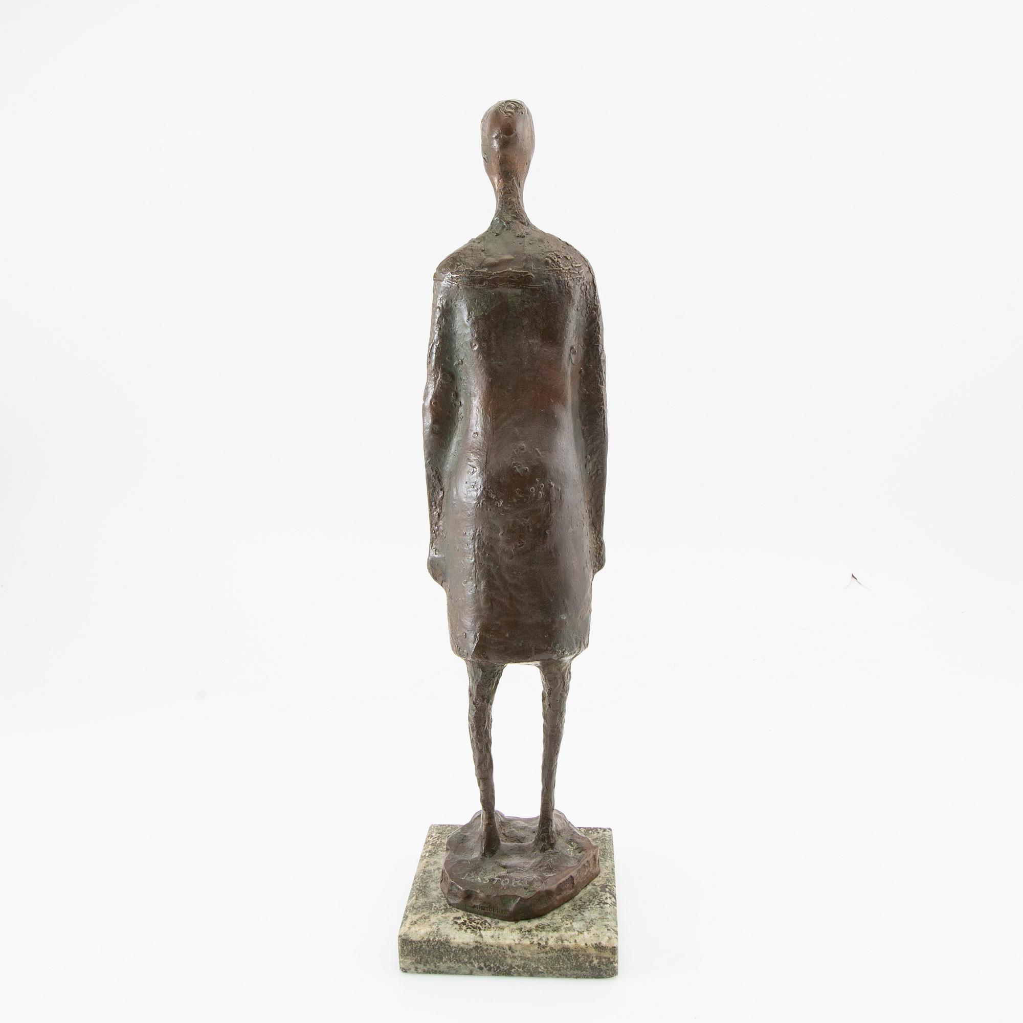 Hjalmar Råstorp, skulptur stående modell.
