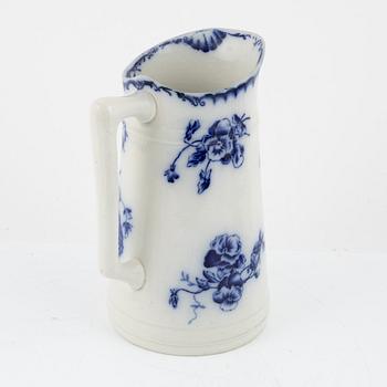 Servisdelar, 4 st, flintgods, "Pensé", Rörstrand, omkring år 1900.