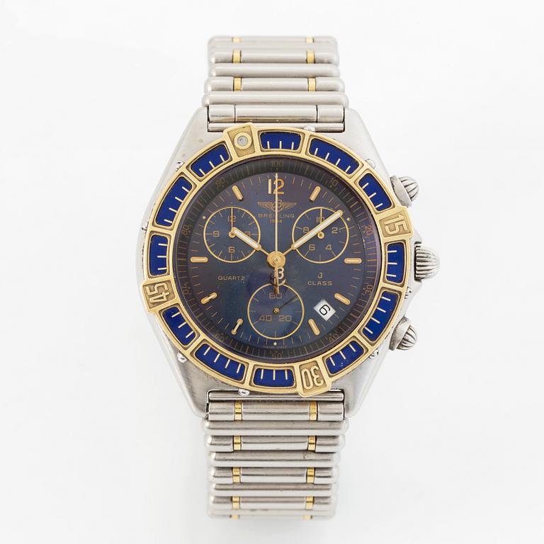 Breitling, J-Class, kronograf, armbandsur, 40 mm.